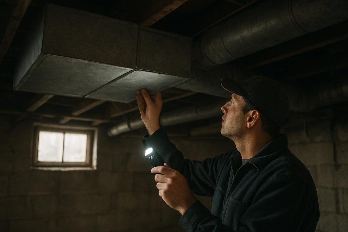 Bright Creekside Air Duct Services in Kingwood